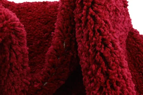 Vista 509 de Unique Loom Colección Solo - Alfombra de área Calabasas (3 pies 3 pulgadas x 5 pies 3 pulgadas, rectangular, rojo)
