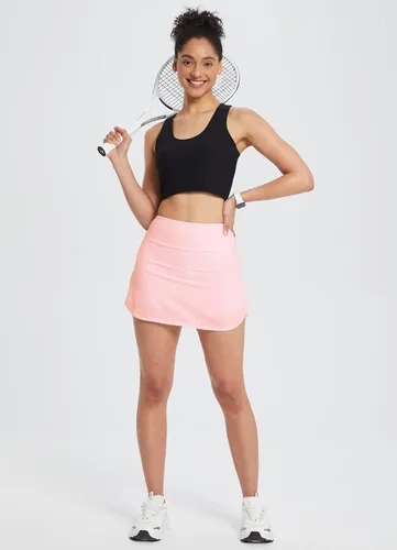 Vista 3 de BALEAF Women's Tennis Skirt Pleated Skirts Golf Skorts for Woman High Waisted Lightweight Athletic with Shorts Pockets
