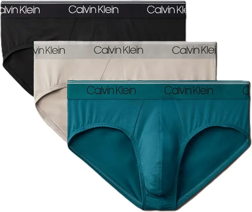 Vista 21 de Calvin Klein - Calzoncillos elásticos microfibra para hombre, paquete de 3 unidades 3 Negro