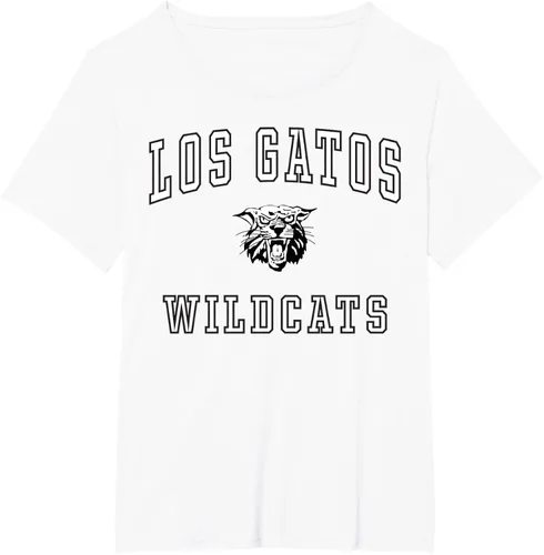 Vista 82 de Camiseta de Los Gatos de la escuela secundaria de Wildcats C1