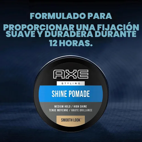 Vista 5 de Pomada para cabello AXE aspecto suave, brillo 2.64 onzas (paquete de 2)