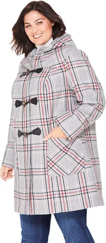 Vista 4 de Woman Within - Abrigo clásico para mujer talla grande