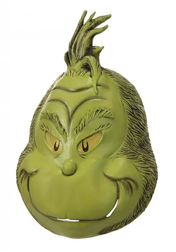 Vista 3 de Enterizo Deluxe de Hombre The Grinch con Máscara de Látex Multicolor