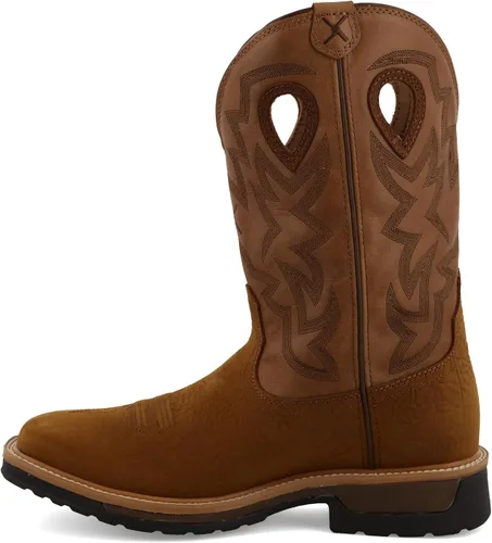 Vista 129 de Twisted X Botas Tech X para hombre de 12 pulgadas, botas occidentales casuales para hombre