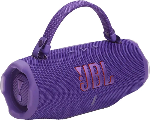 Vista 2 de JBL Charge 6 - Parlante Bluetooth portátil (Morado)