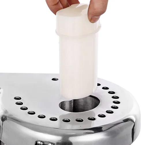 Vista 9 de ALDKitchen Máquina comercial de jugo Extractor de jugo Exprimidor para frutas y verduras