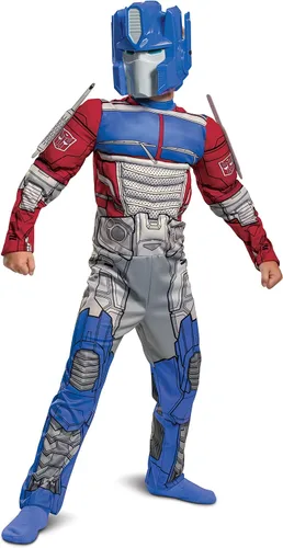 Vista 5 de Disfraz de Transformers Muscle Optimus Prime para niños