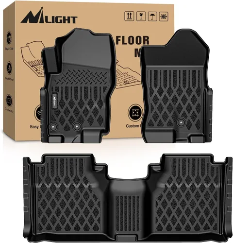 Vista 23 de Nilight Alfombrillas TPE para Nissan Altima 2007 2008 2009 2010 2011 2012 para todo tipo de clima, ajuste personalizado, forros de piso resistentes