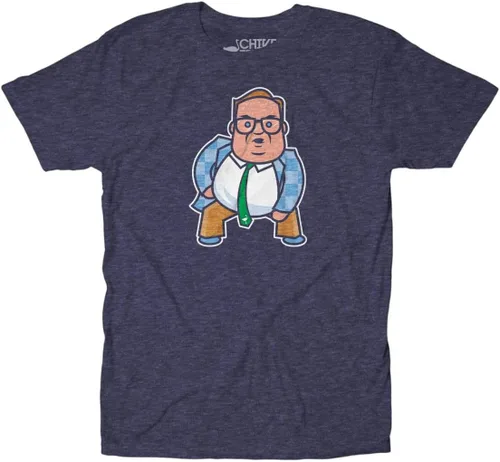 Vista 8 de Camiseta Chris Farley Matt Foley - Camiseta con cita divertida de SNL Van Down by The River Negro