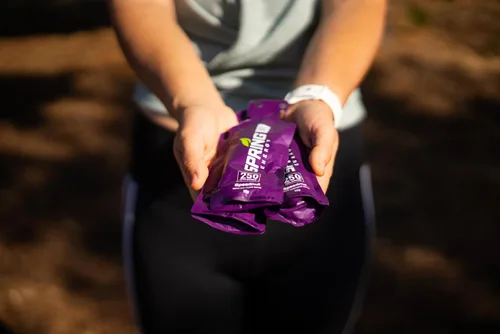 Vista 3 de Spring Gel Energético - Speednut con Cafeína (50 mg) Vegano 235 kcal - Real Food Sports Nutrition