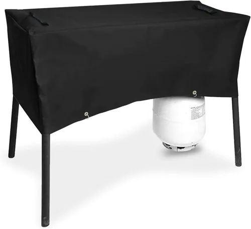 Vista 8 de Grisun Cubierta de patio para estufas Camp Chef de 3 quemadores, impermeable, antidecoloración, funda de estufa de 3 quemadores para PRO90, PRO90X