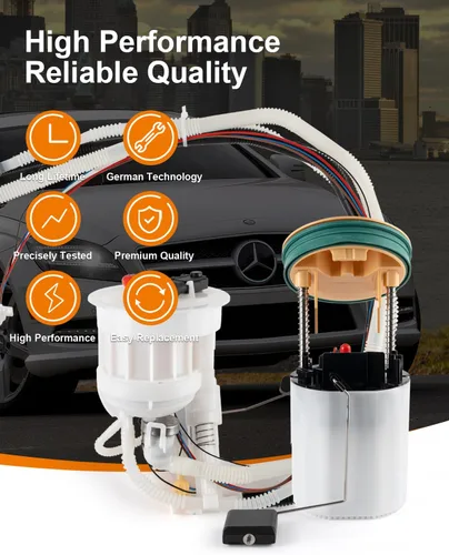 Vista 5 de Conjunto de Bomba de Combustible Compatible con 2003-2005 Mercedes-Benz E320 2006-2009 E350 E500 CLS500 CLS550 W211 Izquierda y Derecha 3.2L 3.5L