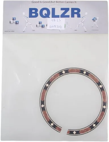 Vista 7 de Roseta de palisandro para guitarra acústica, decoración de agujero de sonido redondo que añade un poco de brillo a la cara, diámetro