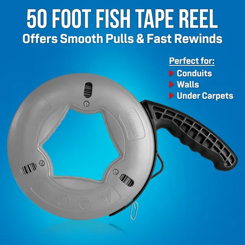 Vista 2 de jonard Herramientas fts-50 cinta pescado