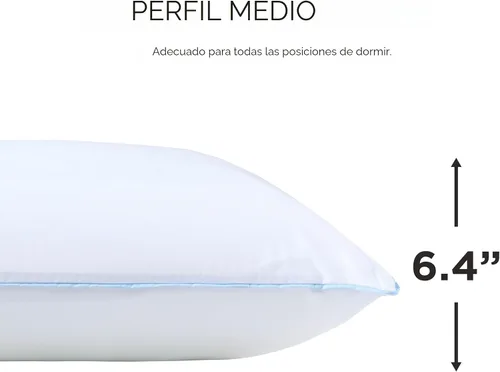 Vista 9 de Tempur-Pedic TEMPUR-Cloud - Almohada de enfriamiento dual, tamaño King (Paquete de 1), blanca