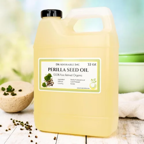 Vista 2 de Dr Adorable - 32 oz - Aceite de semilla de perilla - puro natural orgánico prensado en frío
