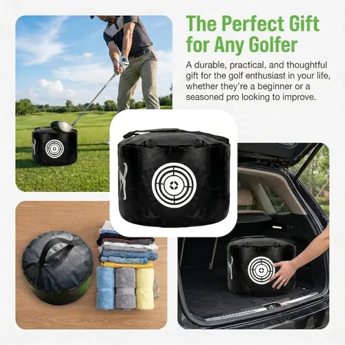 Vista 4 de Bolsas de impacto de golf, entrenador de swing de golf, regalos de golf para hombres, resistentes al agua