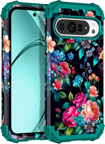 Vista 8 de Rancase Funda para Google Pixel 10 Pro XL 2025, brilla en la oscuridad de tres capas [protección de grado militar] resistente a prueba de golpes