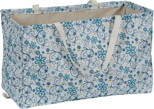 Vista 14 de Household Essentials 2212-1 Krush - Bolsa multiusos de lona reutilizable para compras de comestibles y lavandería, color negro