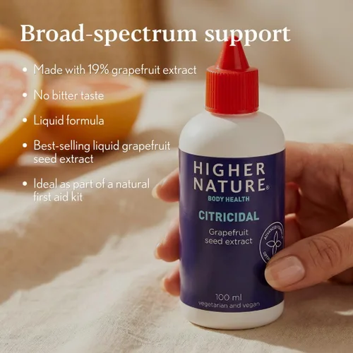 Vista 3 de Higher Nature Citricida 3.4 fl oz (el embalaje puede variar)