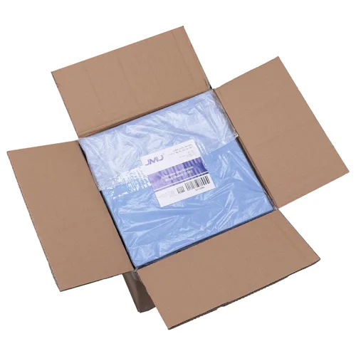 Vista 16 de JMU Envoltura de esterilización autoclave CSR de 12 x 12 pulgadas, 50 piezas SMMS no tejidas, esterilización con vapor y EO, almohadillas azules
