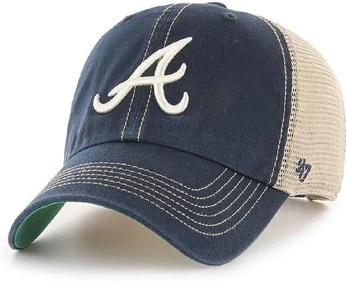 Vista 14 de 47 MLB Trawler Team Color Mesh Trucker Clean Up Gorra Ajustable, Talla Única para Adultos Boston Red Sox