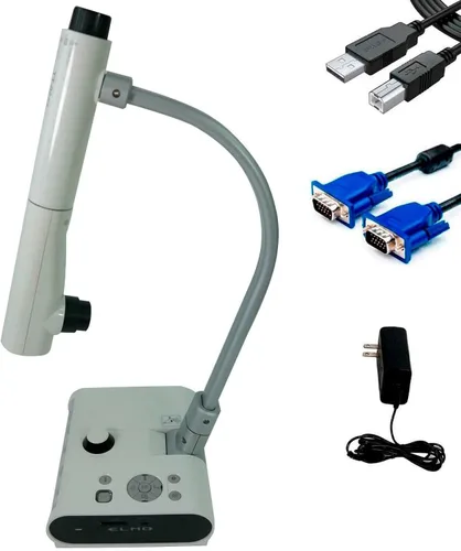 Vista 2 de Elmo 1304 Modelo TT-02RX Profesores Herramienta Digital Presentador Visual Cámara de Documentos, 1/3 "CMOS, 1490000 Pixeles Elemento de recogida