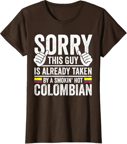 Vista 17 de Camiseta divertida de Colombia Heritage para hombre