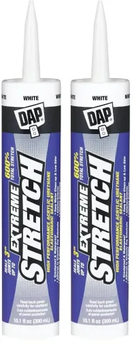 Vista 12 de DAP Extreme Stretch 7079818717 - Sellador elastomérico de uretano de alta calidad, almendra, 10.1 onzas