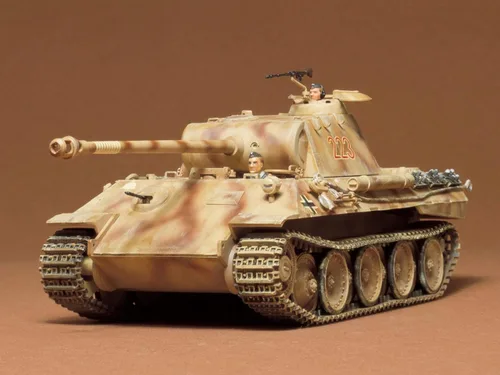 Vista 9 de Tamiya Models, juego modelo Panther Ausf alemán pzkfw V.