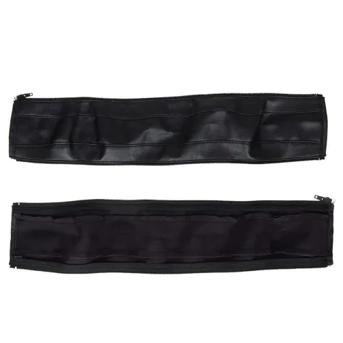 Vista 3 de Funda con asa para cochecito Babyzen YOYO2/YOYO+, piel sintética, color negro