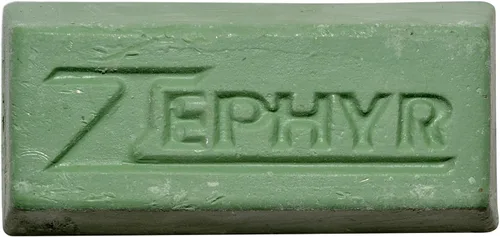 Vista 3 de Zephyr Productos AWG58-8WB Rueda de pulido de pasillo verde de 8 pulgadas con barra verde de 1 libra, corte medio/lite, 1 paquete