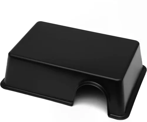Vista 7 de Jungle Bob - Caja de piel rectangular para reptiles y serpientes - Plástico duradero - Crea un retiro oscuro para reducir el estrés de las mascotas