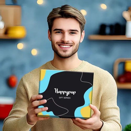 Vista 2 de HAPPYPOP Calcetines divertidos para hombres y mujeres - Calcetines de palomitas de maíz, Taco Ramen Margarita Regalo