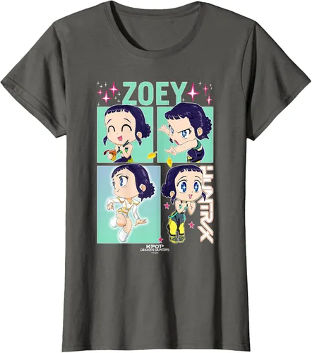 Vista 8 de Kpop Demon Hunters Zoey Camiseta Oficialmente Autorizada