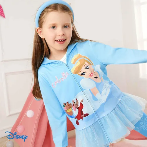 Vista 2 de Disney Sudaderas con capucha y cremallera para niñas de 2 a 6 años