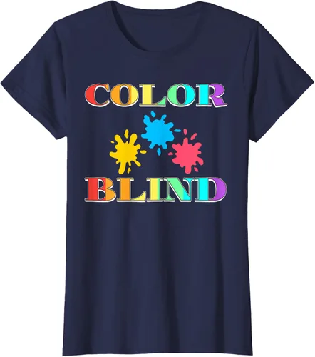 Vista 23 de Color Blind Camiseta Test Funny Glasses Visions