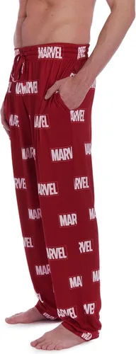 Vista 7 de Marvel Avengers Hulk Black Widow Capitán América - Paquete de 2 pantalones de pijama para adultos