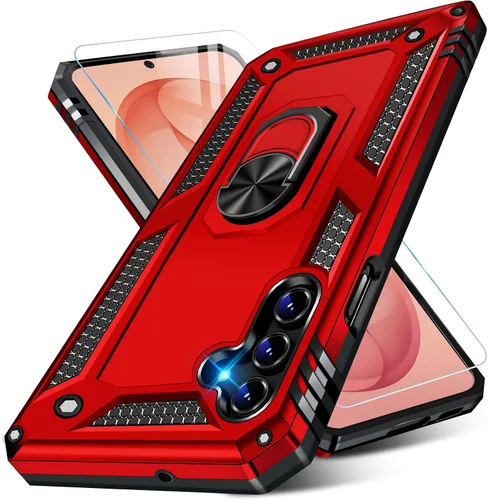 Vista 64 de Funda para Samsung Galaxy S21 5G resistente con protector de pantalla integrado, armadura dura, funda anticaída militar para Samsung S21 5G 6.2 2021