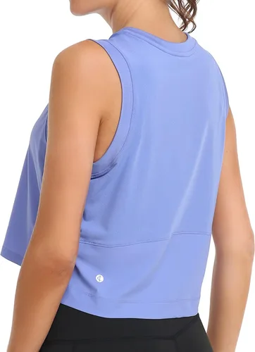 Vista 4 de Colorfulkoala Camiseta sin mangas de malla para mujer