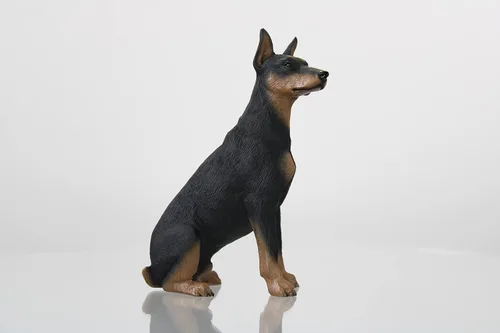 Vista 11 de Conversation Concepts Figura Doberman MyDog Negro Negro Doberman Pinscher Mi Perro