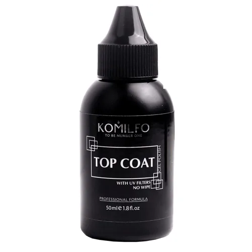 Vista 11 de Colección KOMILFO Base y Top Coat – Base de goma, base de fibra, base X, base de cubierta, base francesa y capa superior UV LED Soak Off Gel Polish