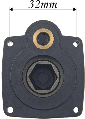 Vista 5 de ShareGoo Electric Roto Starter E-Start Placa trasera Power Back Cover 11012 y varilla de arranque de taladro Power Starter Eje Pin End 11003 para RC