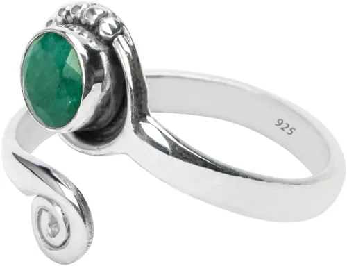 Vista 31 de Anillo de dedo del pie de piedra preciosa de plata de ley 925, joyería para el cuerpo, anillo de dedo del pie de la mano de la mano de la piedra