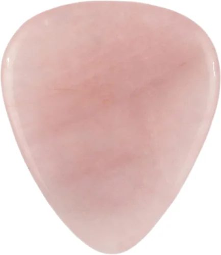 Vista 52 de Púa de Guitarra o Bajo de Piedra Amatista - Calibre Ultra Pesado de 3.0 mm - Forma 351 - Púa Exótica Artesanal de Gema Especial - 1 Paquete