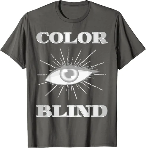 Vista 30 de Color Blind Camiseta Test Funny Glasses Visions
