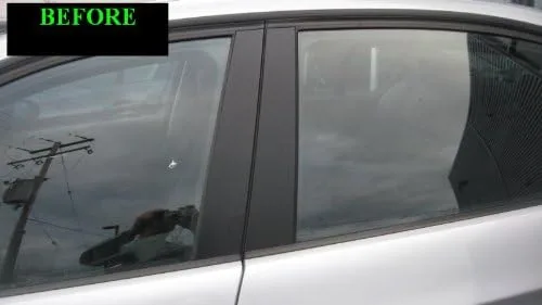 Vista 4 de Compatible con Daewoo Leganza 1999-2002 cromado poste de pilar 2000 2001 99 00 01 02