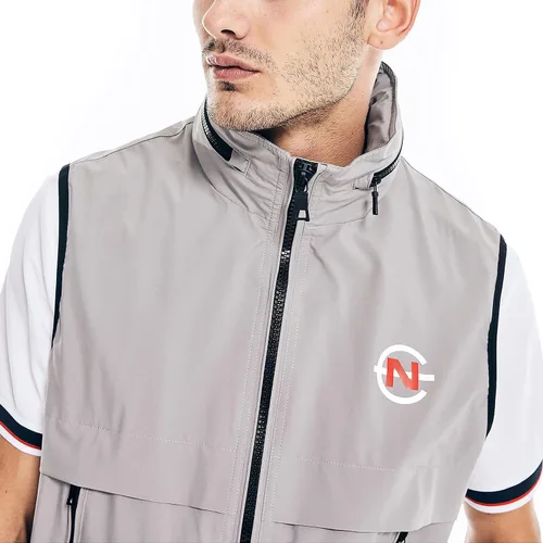 Vista 4 de Nautica Chaleco de competición para hombre hecho de forma sostenible