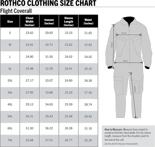 Vista 3 de Rothco Flight Coverall