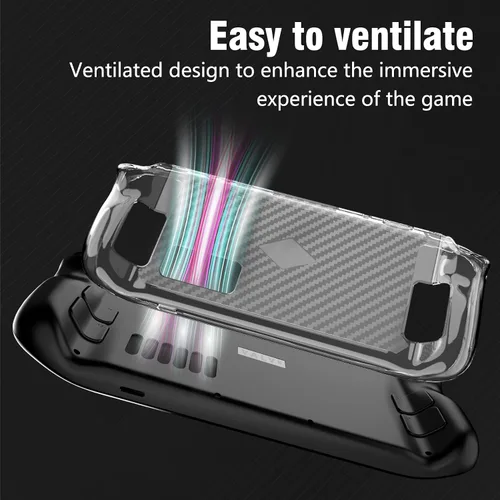 Vista 3 de Funda protectora transparente para cubierta de vapor funda transparente de poliuretano termoplástico Mensican con protección completa absorción